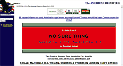 Desktop Screenshot of american-reporter.com